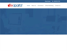 Tablet Screenshot of beapartof.com